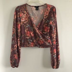 Long Sleeve Crop Top